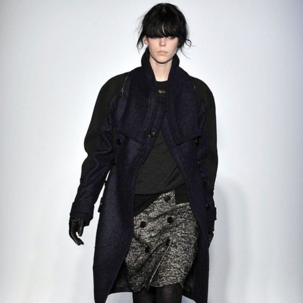 PROENZA SCHOULER Runway Buttons‎ Wool dress Skirt
